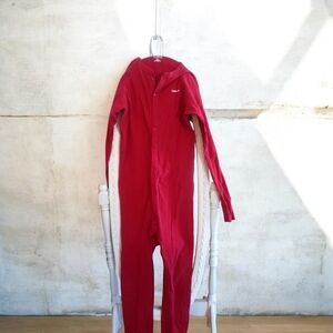 Carhartt Men's Red Union Suit